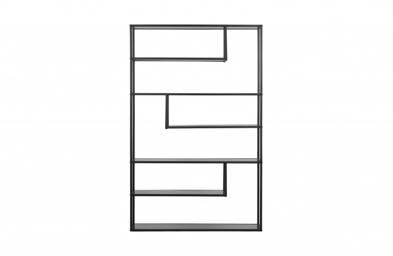 SHELF HONG OFFSET 120 BLACK METAL