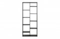 SHELF OFFSET 85 BLACK METAL