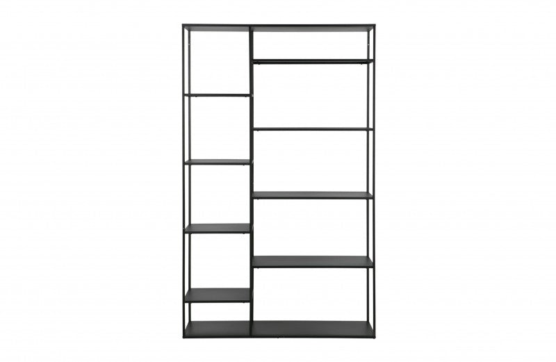 SHELF OFFSET 120 BLACK METAL