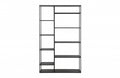 SHELF OFFSET 120 BLACK METAL