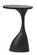 SIDE TABLE MAYAN METAL MATT BLACK