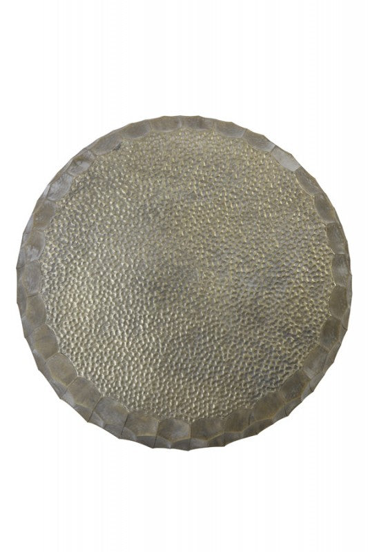 CAFE TABLE HEXA ANTIQUE GOLD 85