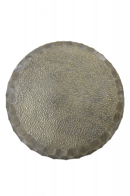 CAFE TABLE HEXA ANTIQUE GOLD 85