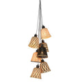 BAMBOO SHADE 7 MIX BLACK NATURAL