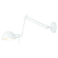 WALL LAMP HELM WHITE METAL