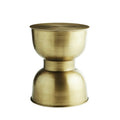 GOLD IRON SIDETABLE POT