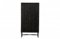 CABINET HEXA WOOD BLACK