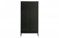 PINE BLACK 2 DOOR 1 DRAWER