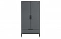 PINE GREY 2 DOOR 1 DRAWER