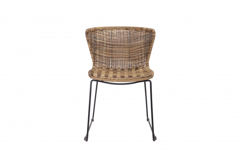 WINGS CHAIR NATUR POLY RATTAN OUTDOOR