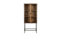 RECYCLE WOOD CABINET GLASS DOOR