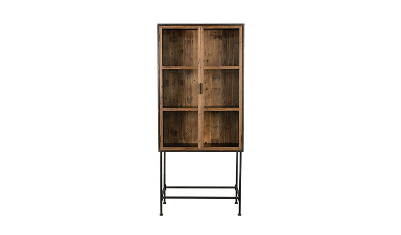 RECYCLE WOOD CABINET GLASS DOOR
