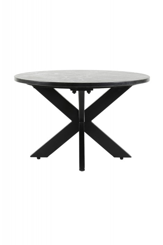 CAFE TABLE MARBLE BLACK