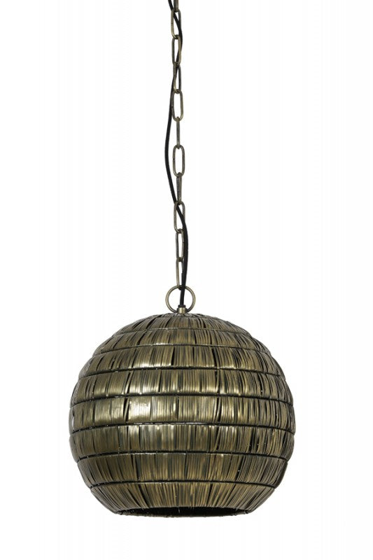 HANGING LAMP YMO FULL WIRE BRONZE SMALL