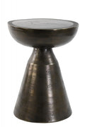 SIDE TABLE PILLE METAL ANTIK BRONZE