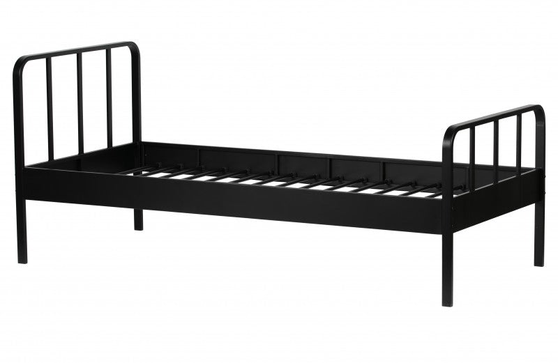 BED 90 METAL BED BLACK