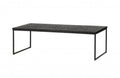 CAFETABLE 120 BLACK STEP WOOD