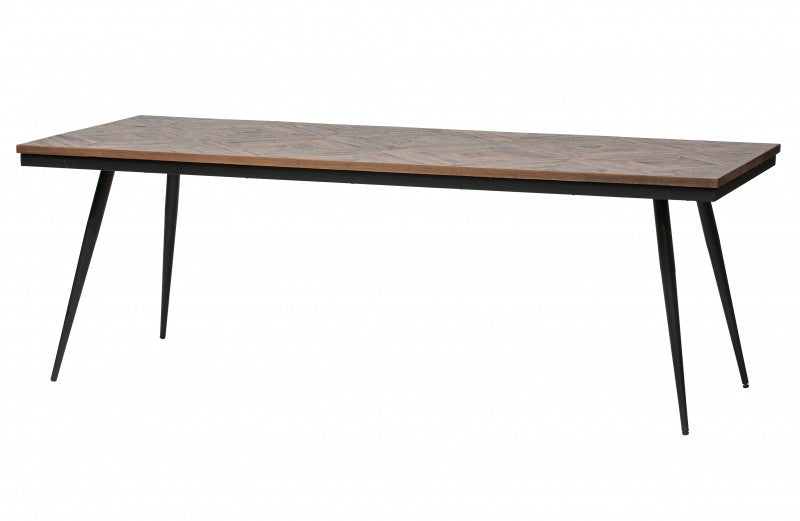 DINING TABLE ROMBUS 220 RECYCLED WOOD