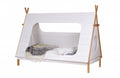 TANT BED PAINTED PINE