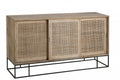 CABINET MANGO WOOD 3 SLIDING DOOR