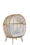 LOUNGE CHAIR NATURAL WITH COUSHION
