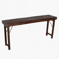 MARKET CONSOL TABLE BROWN