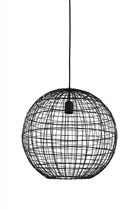 BLACK WIRE LAMP MEDIUM