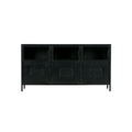 BLACK METAL LOFT SIDEBOARD 143