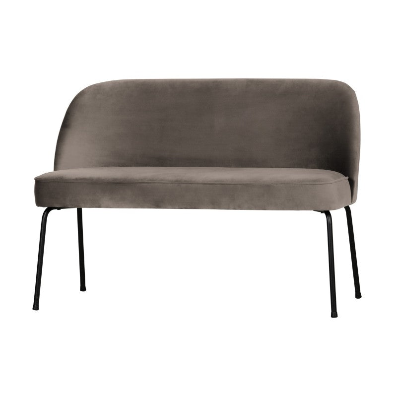 DINING BENCH LIN VELVET TAUPE