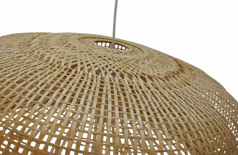 HANINGLAMP BOO NATURAL BAMBOO 65