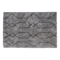 RUG SOFT 300 GREY BLACK