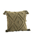 CUSHION COVER GREEN W50