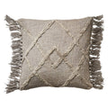 CUSHION COVER W 50 GREY TUFTED