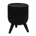STOOL WIA WOOD BLACK