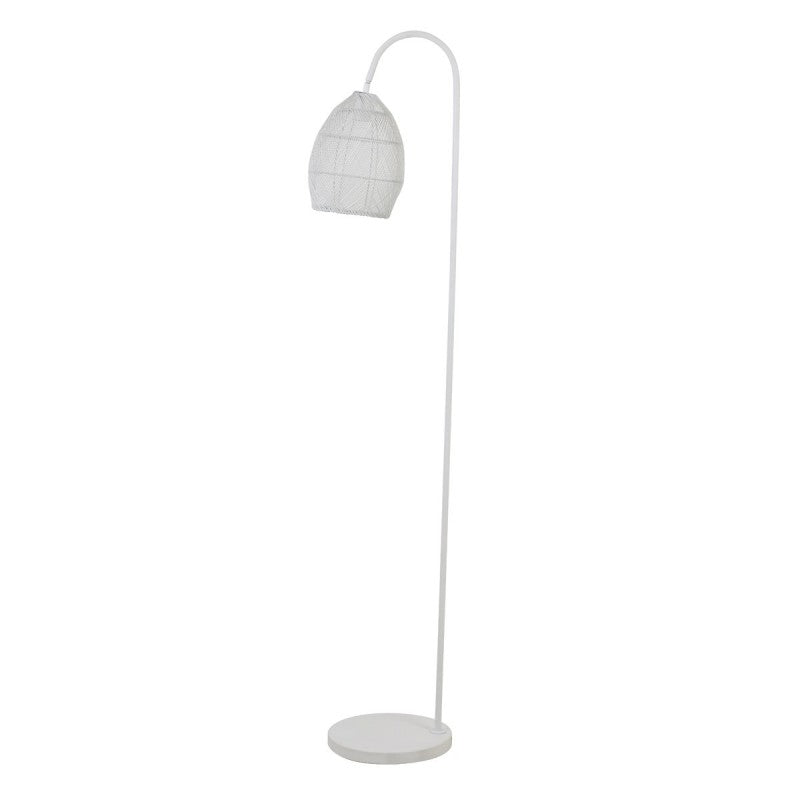 FLOOR LAMP MATT WHITE 172
