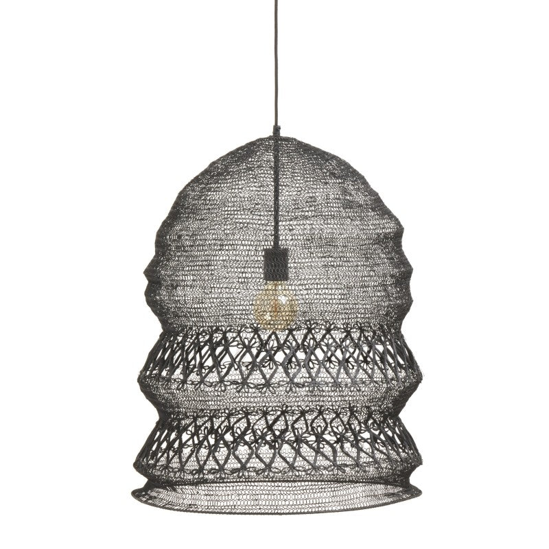 HANGING LAMP W BLACK WIRE 50