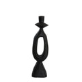 CANDLE HOLDER O WOOD MEDIUM
