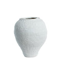 WHITE PAPER POT MEDIUM