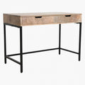 DESK VINTAGE MANGO 2 DRAWER 110
