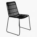 OUTDOOR CHAIR JOE BLACK 45