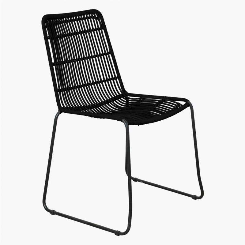 OUTDOOR CHAIR JOE BLACK 45