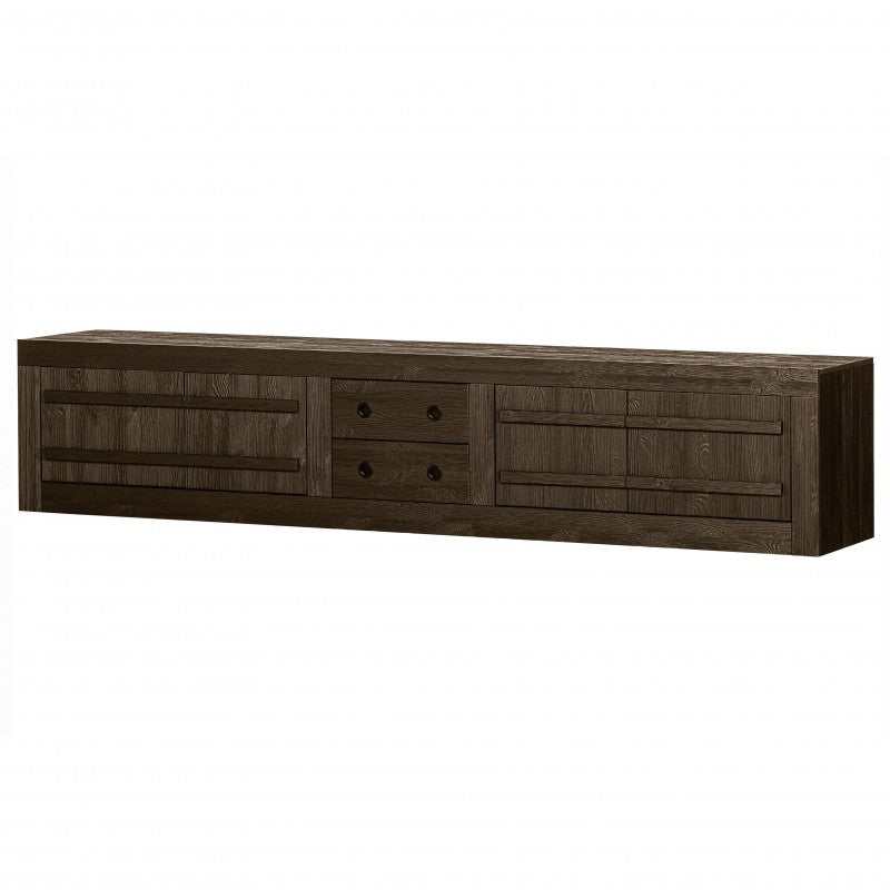 KAO TV UNIT BRUSHED PINE BROWN