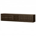 KAO TV UNIT BRUSHED PINE BROWN