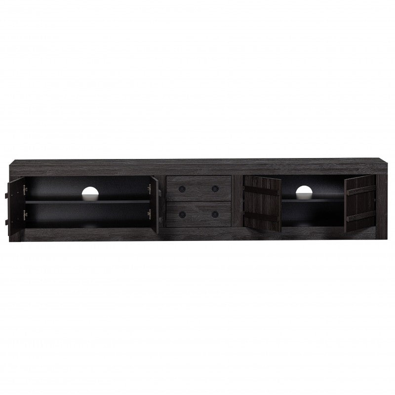 KAO TV UNIT BRUSHED PINE CEDAR