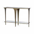 ARTD ANTIQUE BRASS CONSOLTABLE 140
