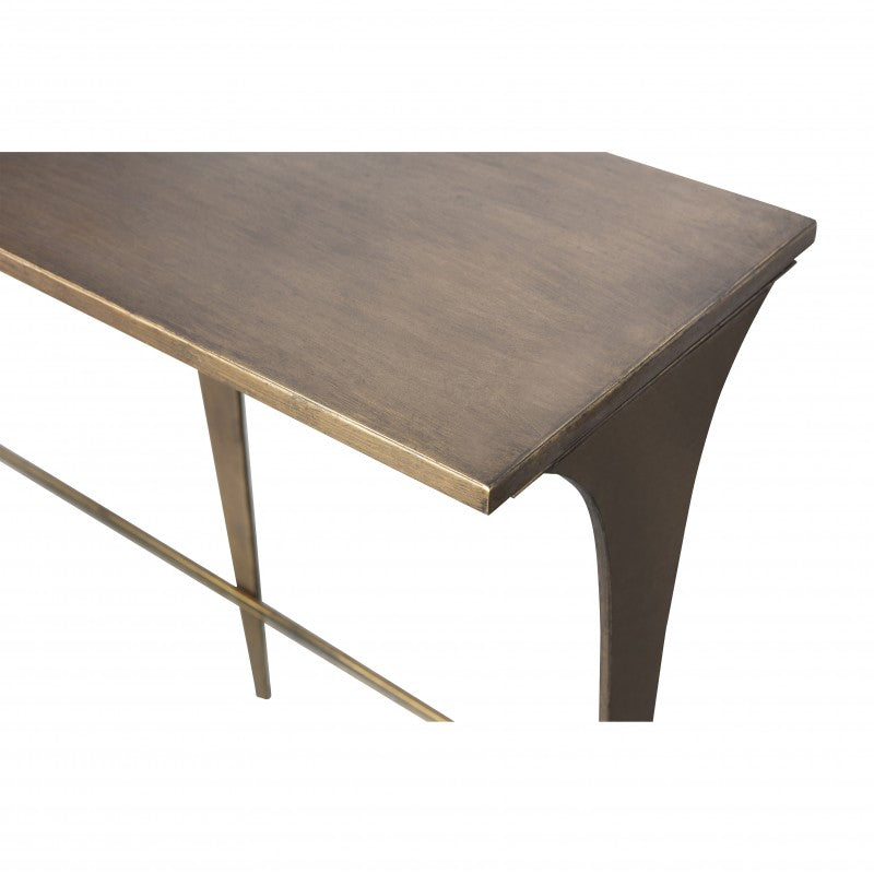 ARTD ANTIQUE BRASS CONSOLTABLE 140