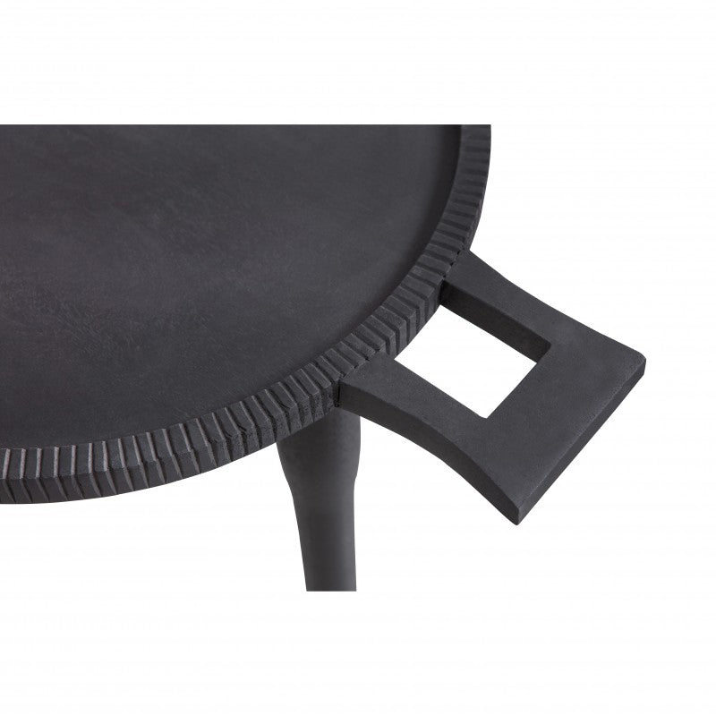BLACK MANGO TURNING SIDETABLE 41