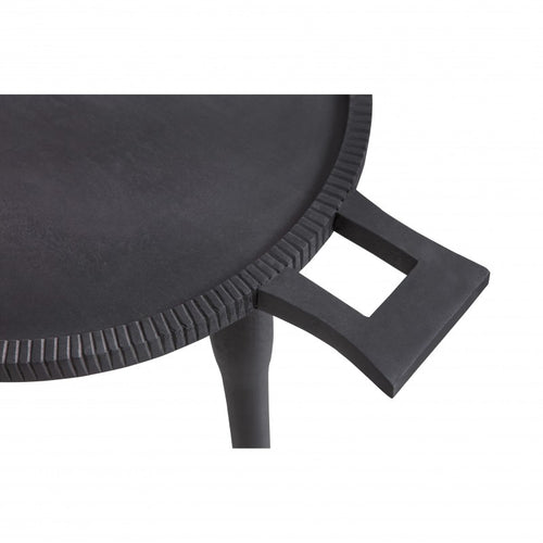 BLACK MANGO TURNING SIDETABLE 41