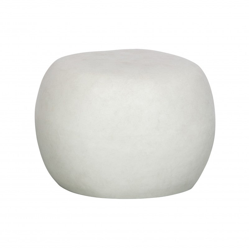 SIDETABLE CONCRETE LOOK OUTDOOR LIGHT GREY FIBERCLAY 50