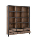 CABINET LIBARY 12 SELF 6 DRAWER 216
